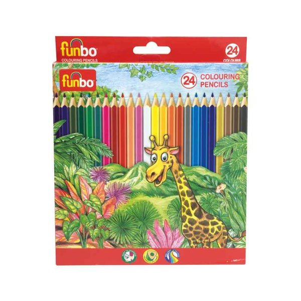 Funbo Coloring Pencils ST Set of 24