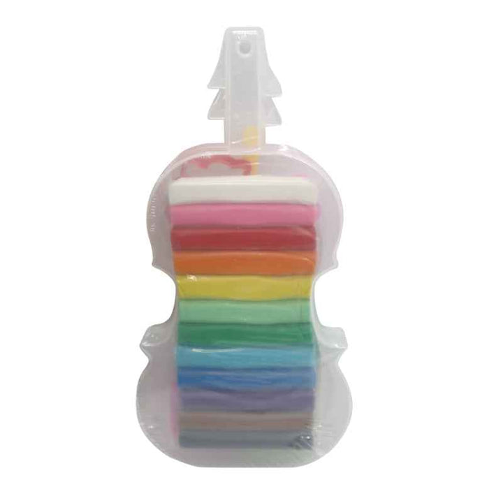 Funbo Modelling Clay 150g, 12 Colors with 6 Molds 2 Stamp Molds FO-MC-150-12+6M+2S