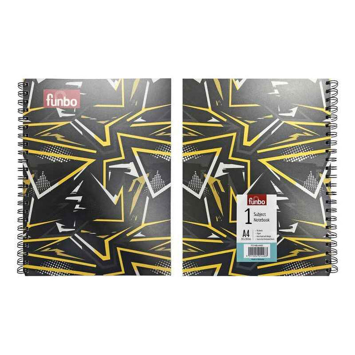 Funbo NB-1 Sub A4 Notebook 80 Sheets PP 70G - Inspire FO-NB-4483