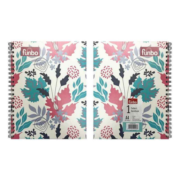 Funbo NB-1 Sub A4 Notebook 80 Sheets PP 70G - Autumn FO-NB-4537