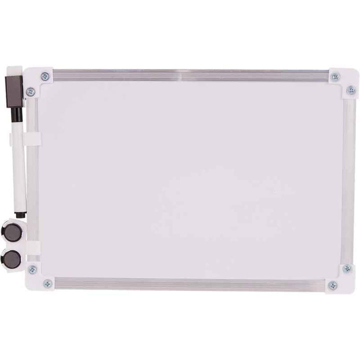 Funbo White Board Double Sided Magnetic aluminium Frame B5 with Marker FO-WB-AF-DS-B5