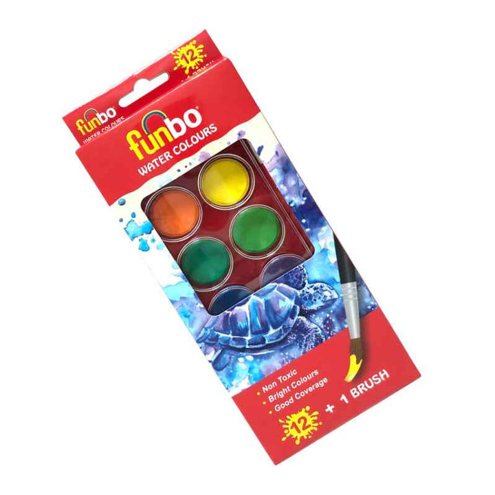 Funbo Water Color Cake 12 Colors