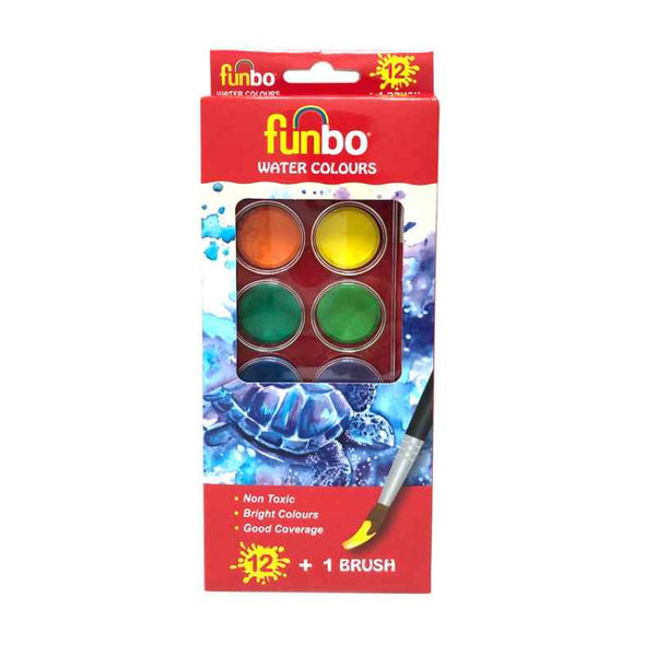 Funbo Water Color Cake 12 Colors