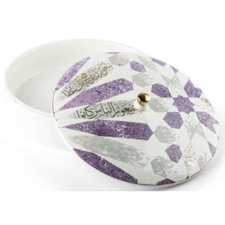 Otantik Medium Date Bowl from Amal Purple 180 mm GY1476