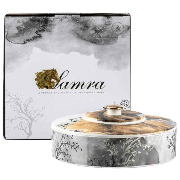 Otantik Large Date Bowl from Samra Gold 60x250 mm GY1526