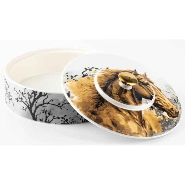 Otantik Medium Date Bowl from Samra Gold 50x180 mm GY1527