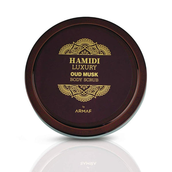 Hamidi Luxury Oud Musk Body Scrub 250 ml without PVC Box