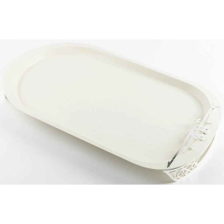 Otantik Iron Serving Tray From Liqaa Pearl 53 x 31 cm HJ1177