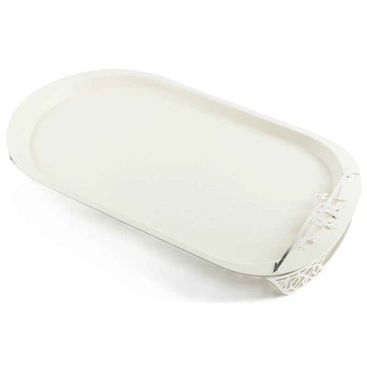Otantik Iron Serving Tray From Liqaa Pearl 53 x 31 cm HJ1177