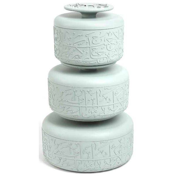 Otantik Hotpot Set from Jiwar Green 2.5, 3.5, 5 liter HJ1307
