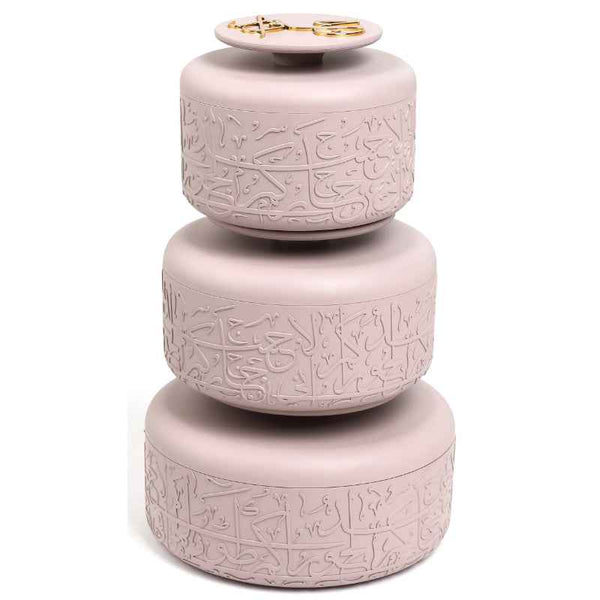 Otantik Hotpot Set from Jiwar Purple 2.5, 3.5, 5 liter HJ1308