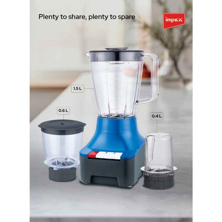 Impex 3in1 Electric Blender 400W 1.5 Liter IMBL3533