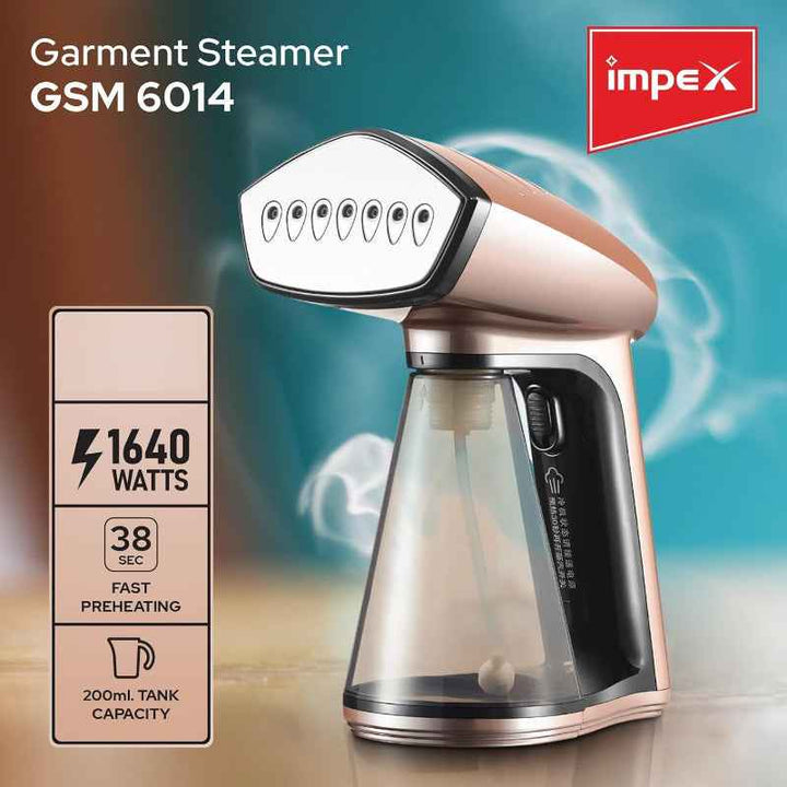 Impex Portable Garment Steamer 1640W 200 ml IMGSM6014