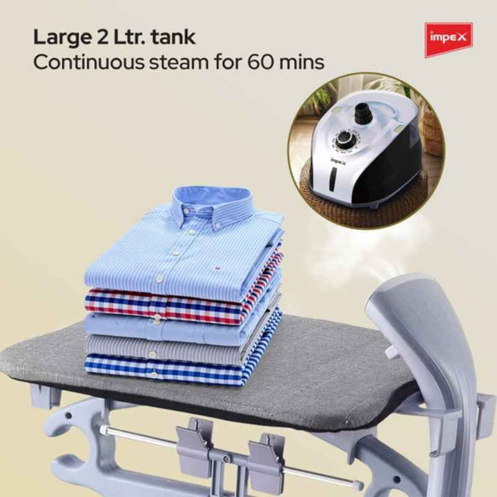 Impex Garment Steamer 2 Liter 1950W IMGSM6016