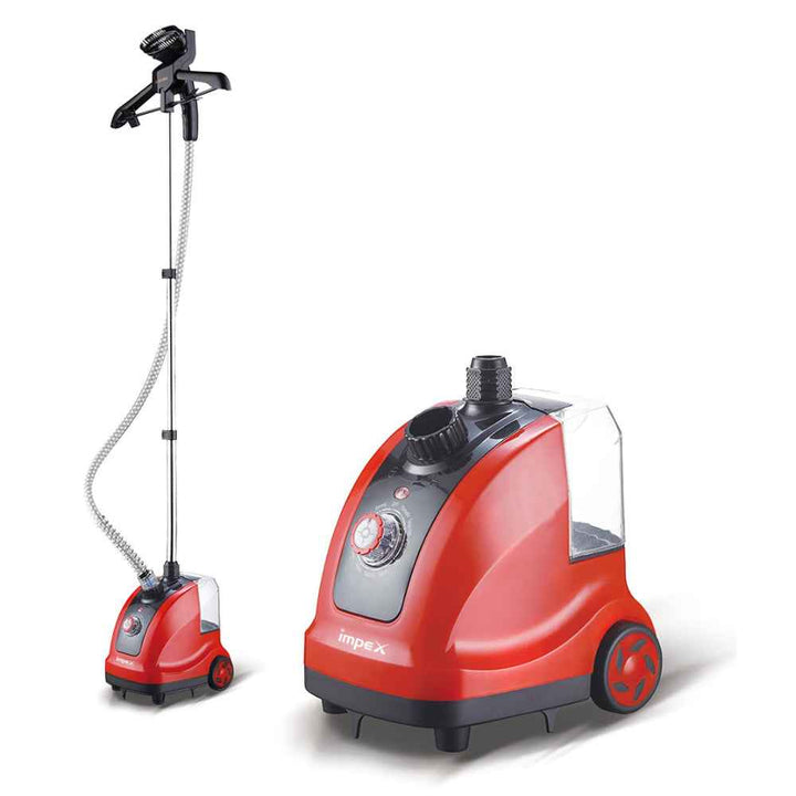 Impex Garment Steamer 1950W 1.3 Liter Red IMGSW6012