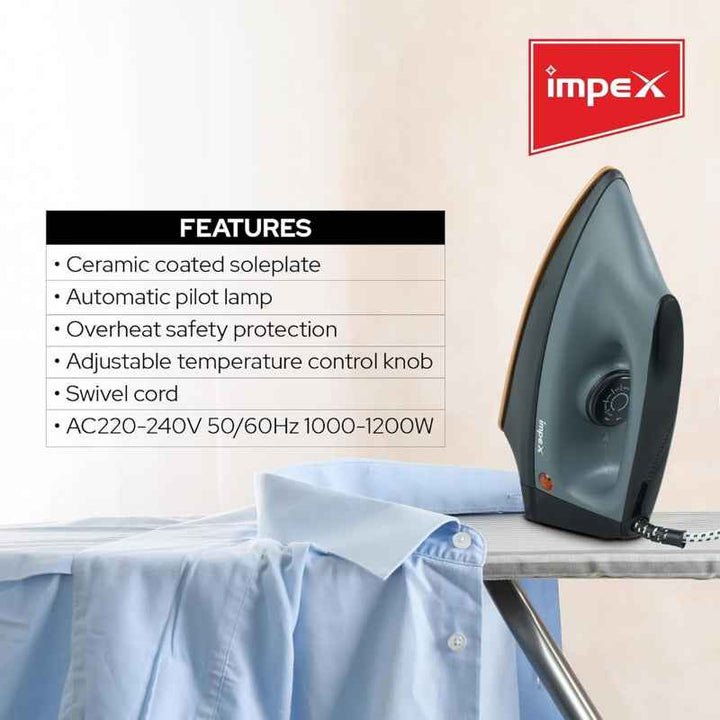 Impex Heavy Duty Dry Iron Box IMIB191