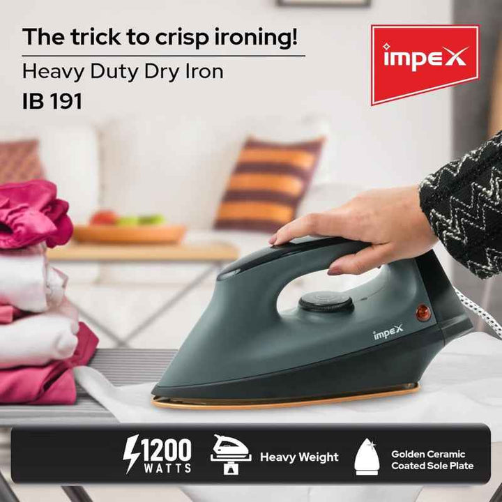 Impex Heavy Duty Dry Iron Box IMIB191