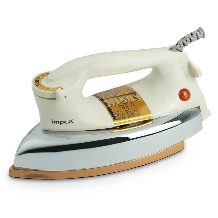 Impex Heavy Duty Dry Iron 1200W White IMIB211