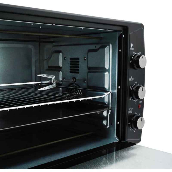 Impex Electric Oven 2200W 63 Litre Black IMOV2903