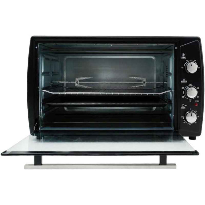 Impex Electric Oven 2200W 63 Litre Black IMOV2903