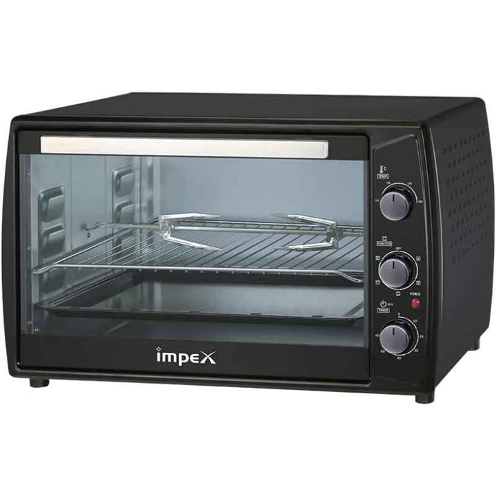 Impex Electric Oven 2200W 63 Litre Black IMOV2903