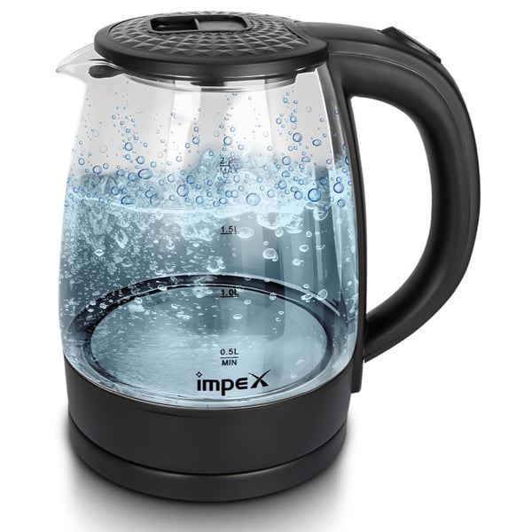 Impex Electric Kettle 1.8 Litre 1500 W Glass IMSTMR1805