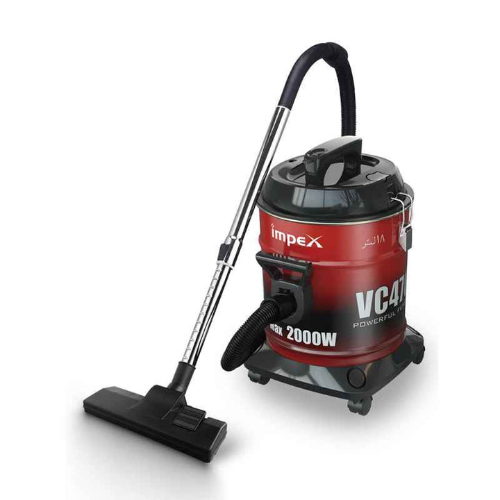 Impex Vacuum Cleaner 18 Liter 2000W Red IMVC4701
