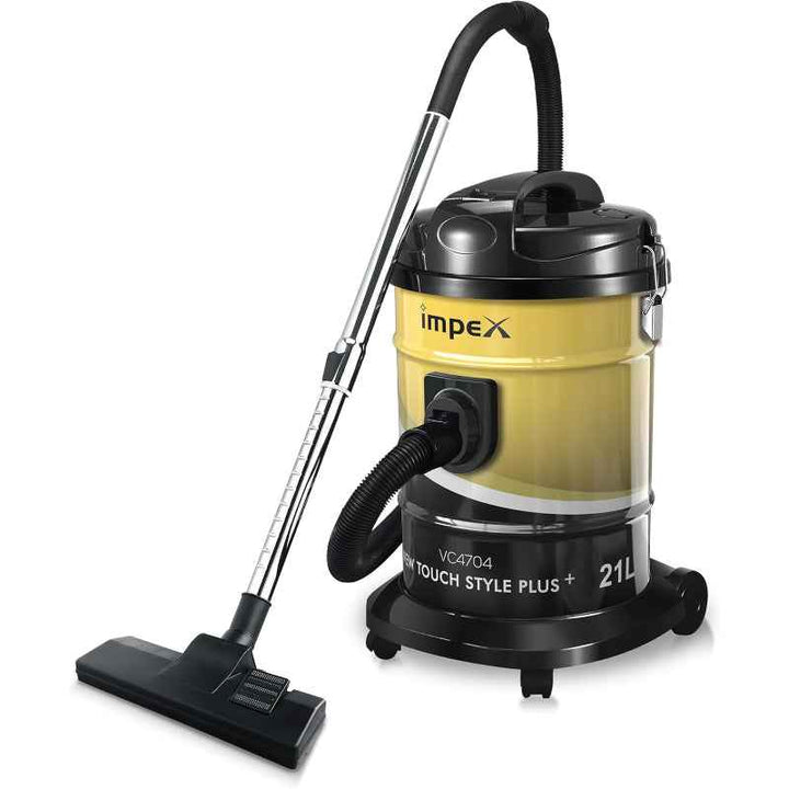 Impex Vacuum Cleaner 21 Liter 2200W Yellow IMVC4704