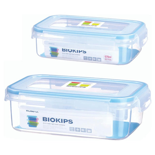 Komax BioKips Food Container 2 pcs Set 670ml and 1100ml KOM.K0170173