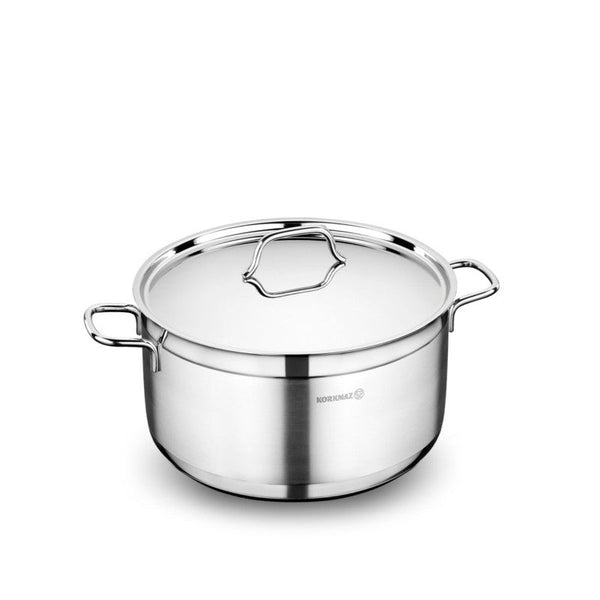 Korkmaz Casserole Stainless Steel Alfa 26 Liter