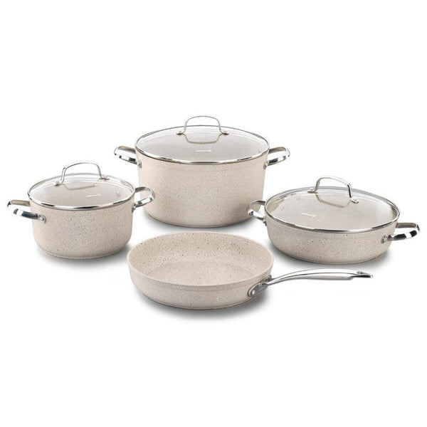 Korkmaz Cookware Set Granite 7pc KOR1272CW