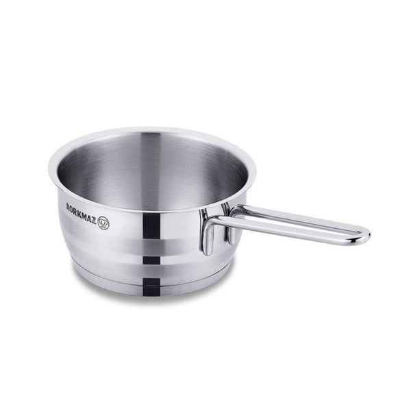 Korkmaz Milkpan Stainless Steel Astra 14cm/ 1.0 Liter