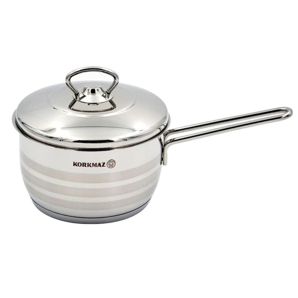 Korkmaz Saucepan Stainless Steel Astra 16cm/ 2 Liter