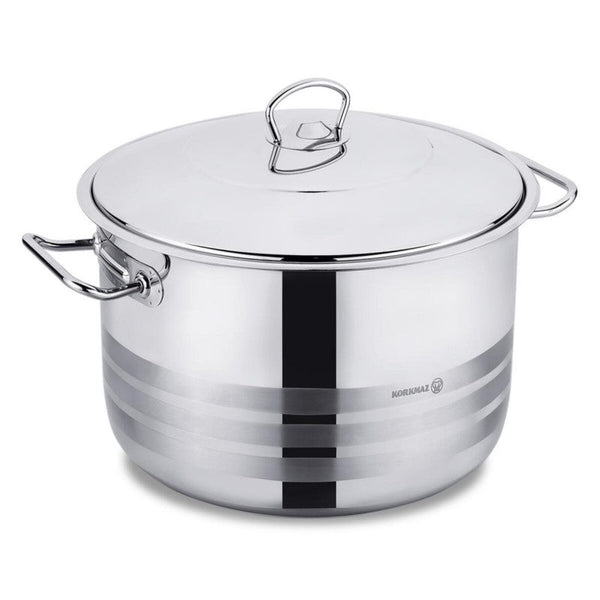 Korkmaz Casserole Stainless Steel Mega 45cm/ 45 Liter