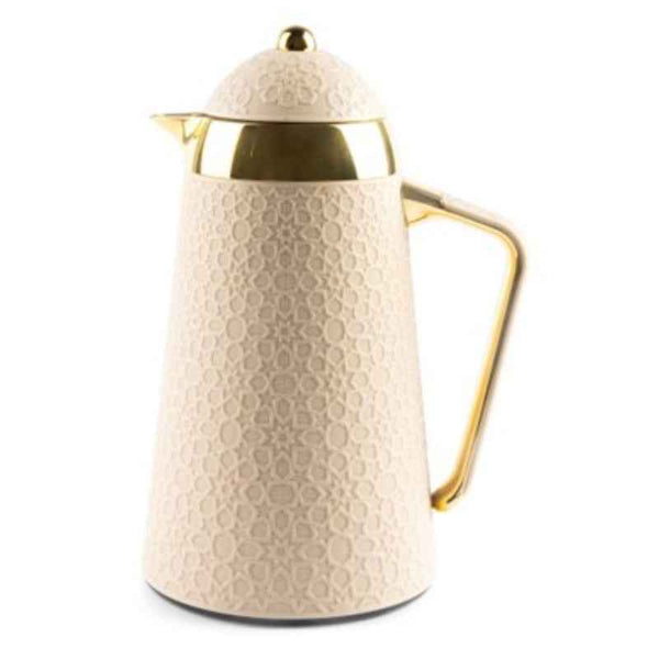 Otantik Vacuum Flask for Tea and Coffee from Crown Ivory 1.0 Liter KP1028