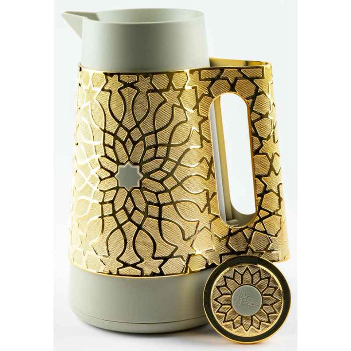 Otantik Vacuum Flask for Tea and Coffee from Asalah Green 1.0 Liter KP1067