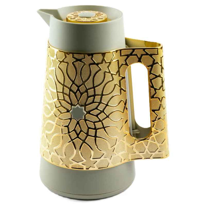 Otantik Vacuum Flask for Tea and Coffee from Asalah Green 1.0 Liter KP1067