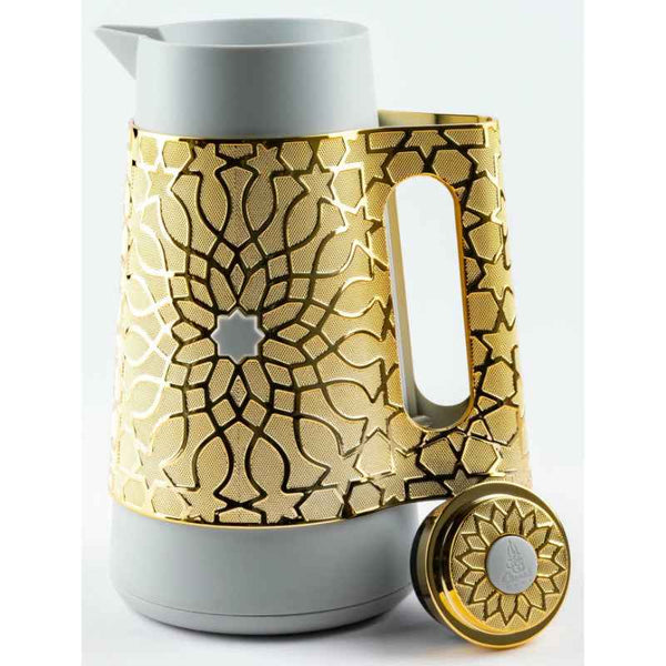 Otantik Vacuum Flask for Tea and Coffee from Asalah Grey 1.0 Liter KP1068