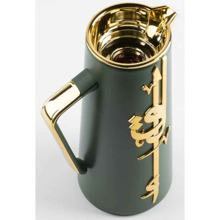 Otantik Vacuum Flask for Tea and Coffee from Liqaa Green 1.0 Liter KP1084