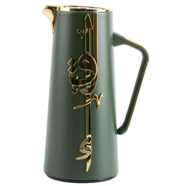 Otantik Vacuum Flask for Tea and Coffee from Liqaa Green 1.0 Liter KP1084