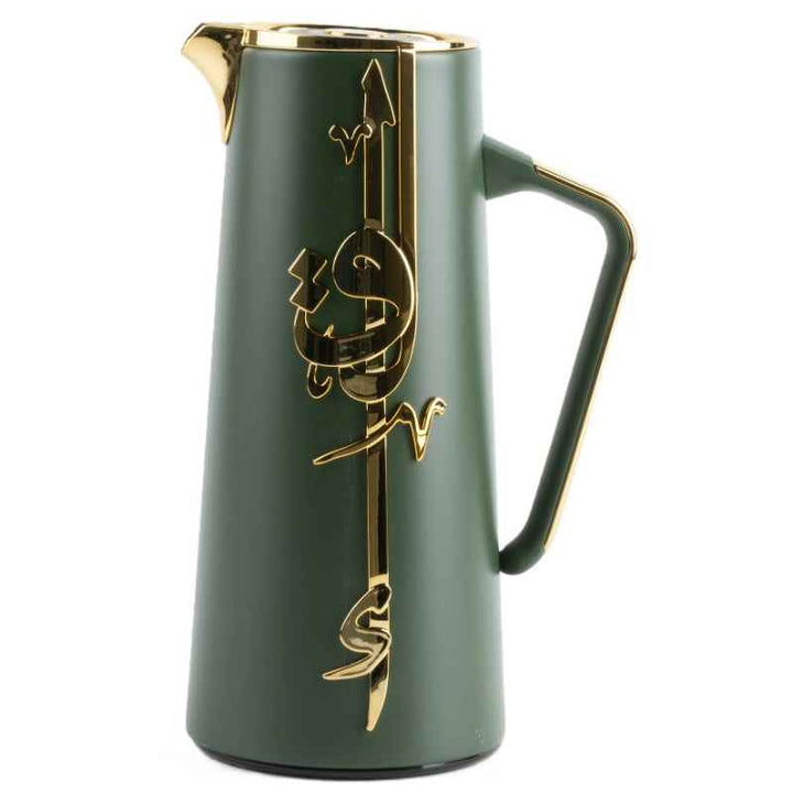 Otantik Vacuum Flask for Tea and Coffee from Liqaa Green 1.0 Liter KP1084