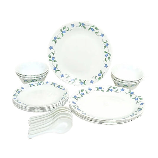 La Opala Dinner Set Classique-Juniper Blue 24 pcs Set