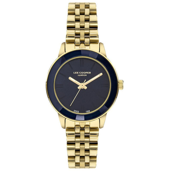 Lee Cooper Women Gold Stainless Steel Analog Watch