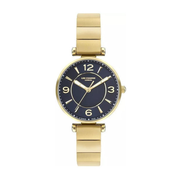 Lee Cooper Women Gold Stainless Steel Analog Watch