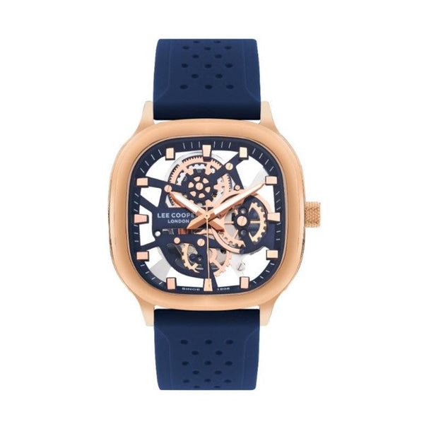 Lee Cooper Men Blue Silicone Analog Watch