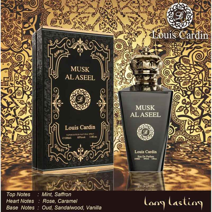 Louis Cardin Perfume Musk Aseel EDP 100 ml LC203900