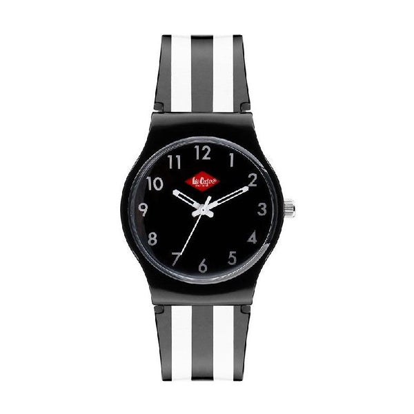 Lee Cooper Boys Black Plastic Analog Watch