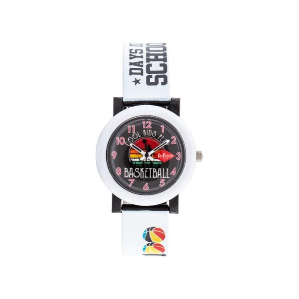 Lee Cooper Boys Black Plastic Analog Watch