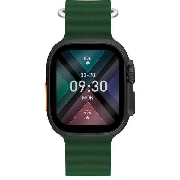 Lee Cooper Men Green Silicone Digital Smart Watch