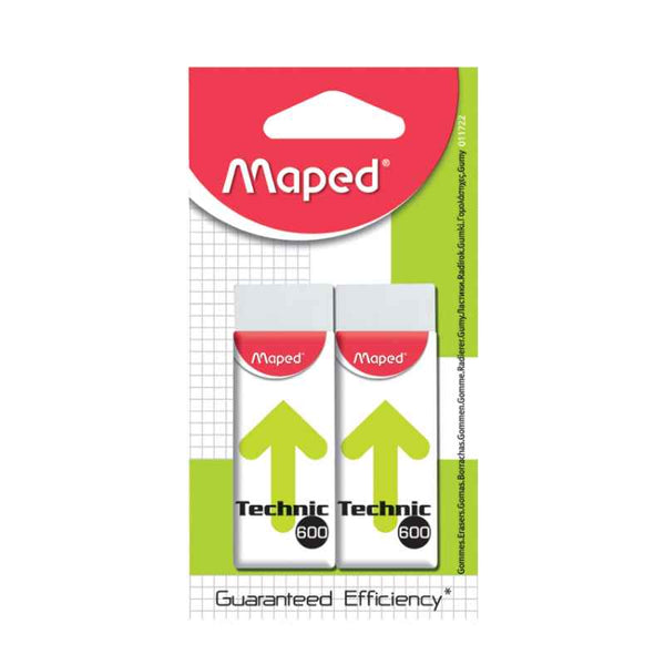 Maped Eraser Technic 600 Bls Set of 2